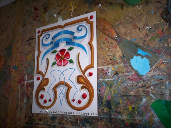 Mila Un Paso Al Costado Tablita Paso A Paso Filete Porte 241 O