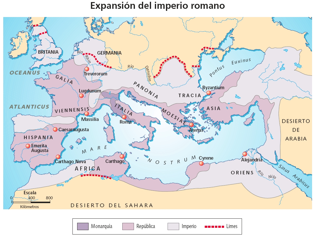 Ciencias Sociales 1º Eso Las Conquistas Romanas