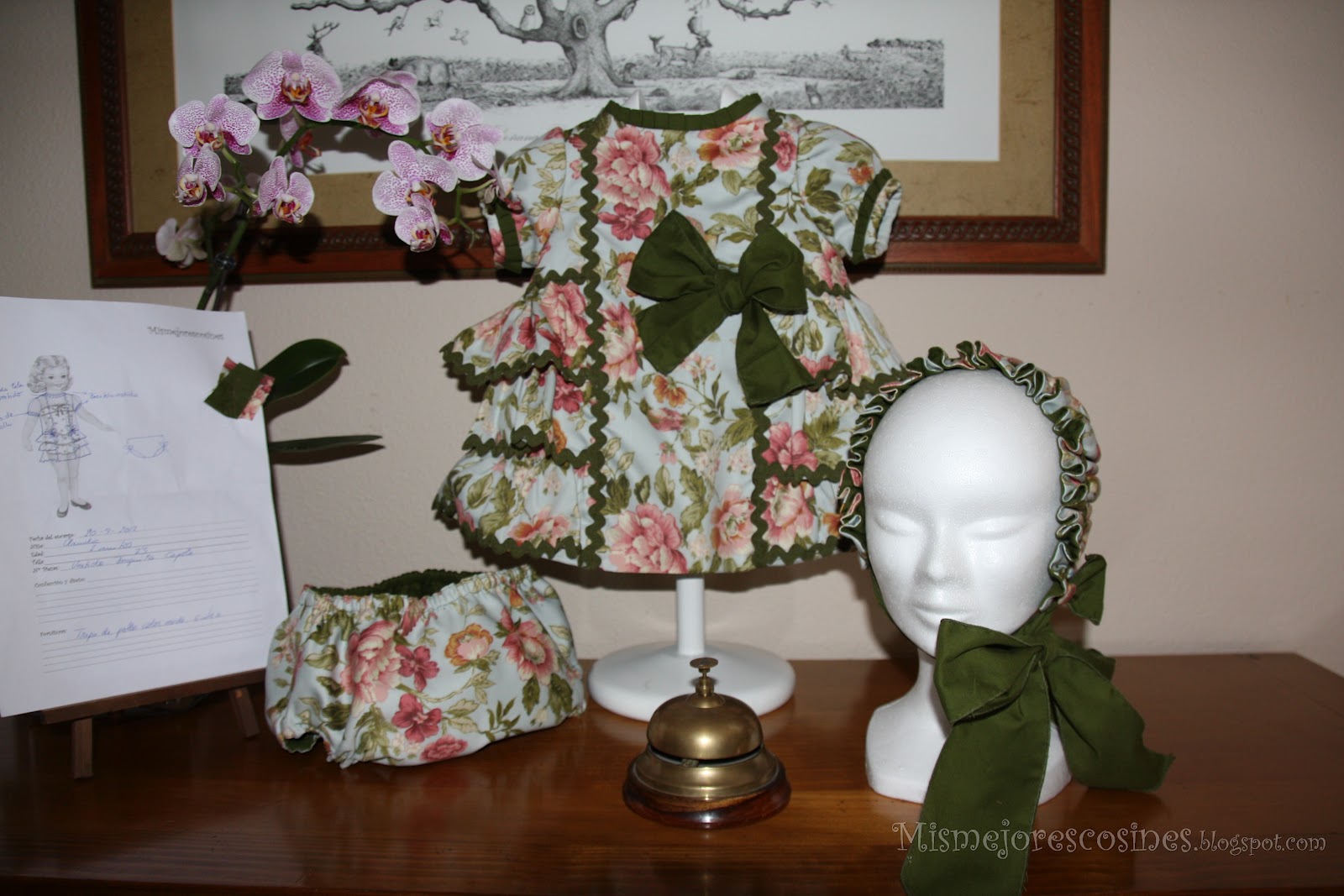 MIS MEJORES COSINES: VESTIDO DE FLORES OTOÑALES...