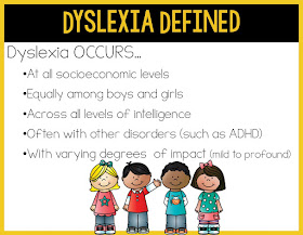 Sarah's First Grade Snippets: All about Dyslexia