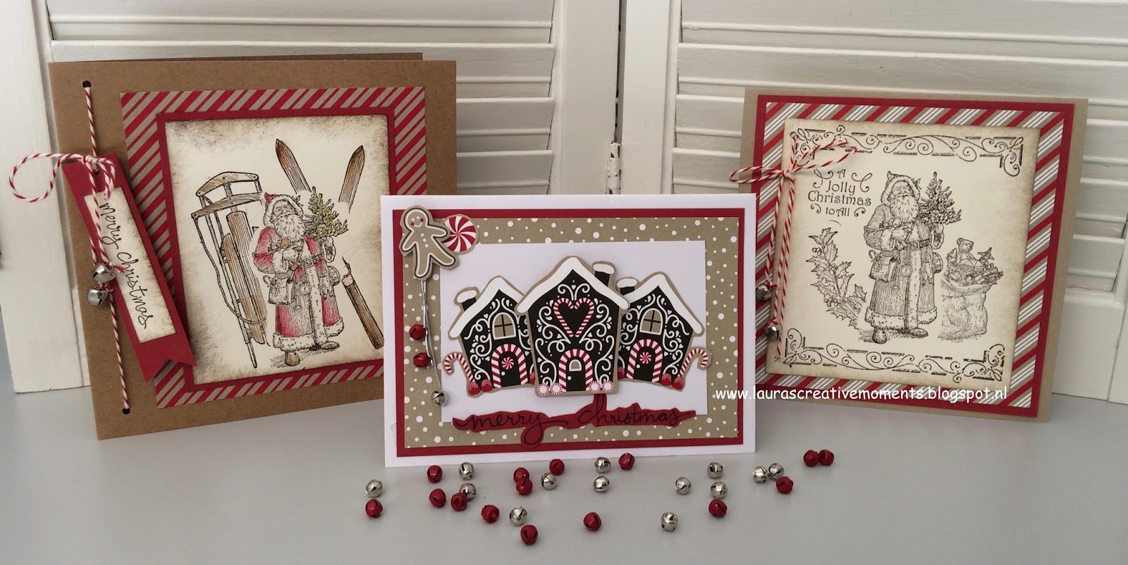 Laura's Creative Moments Candy Cane Lane DSP, Stampin' Up!