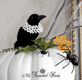 The Decorated House: ~ Halloween Decor :: Vintage & Elegant :: Black ...