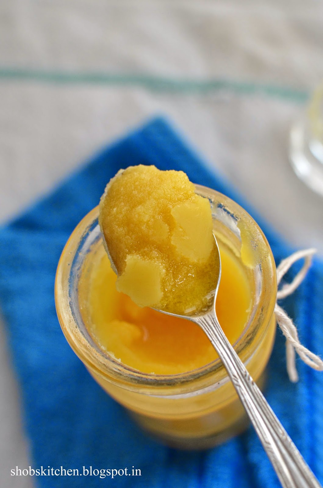 Homemade Ghee / Clarified Butter ShobsKitchen