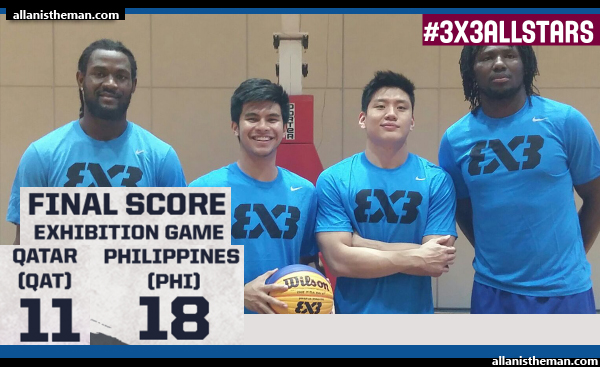 Philippines defeats Qatar, 18-11 (REPLAY VIDEO) - FIBA 3x3 All Stars 2015 Exhibition Game