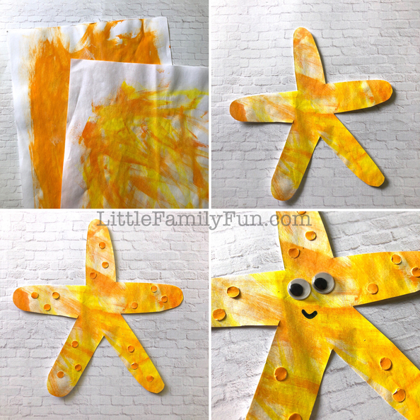 Little Family Fun: Starfish Ocean Craft for Kids