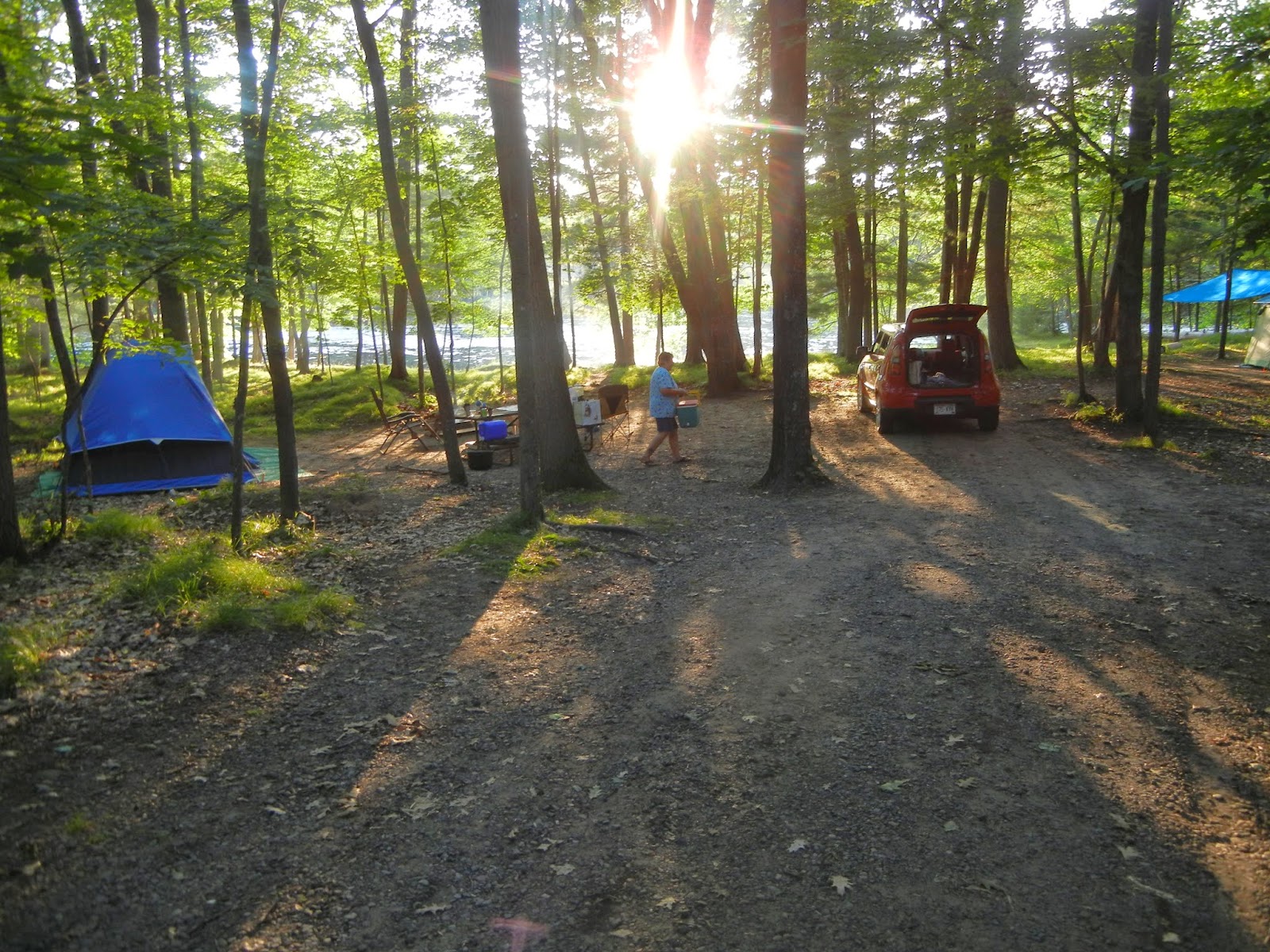Hiking with Heather Island State Park