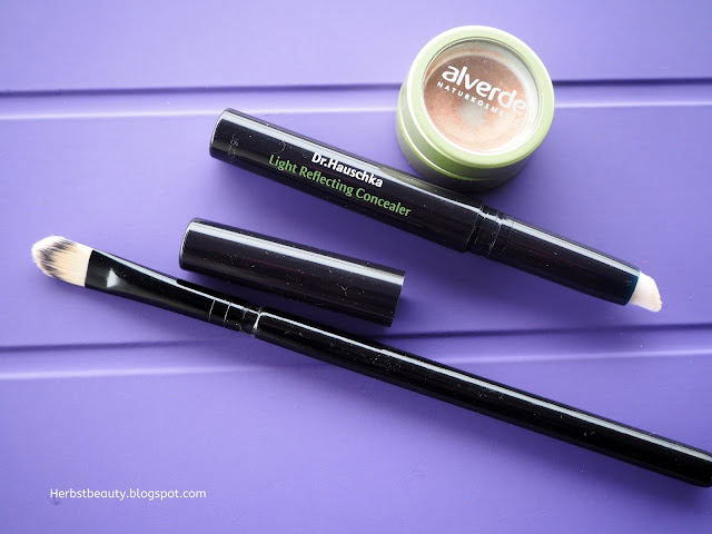 www.herbstbeauty.blogspot.com Alverde Concealer, Dr. Hauchka Light Reflecting Concealer