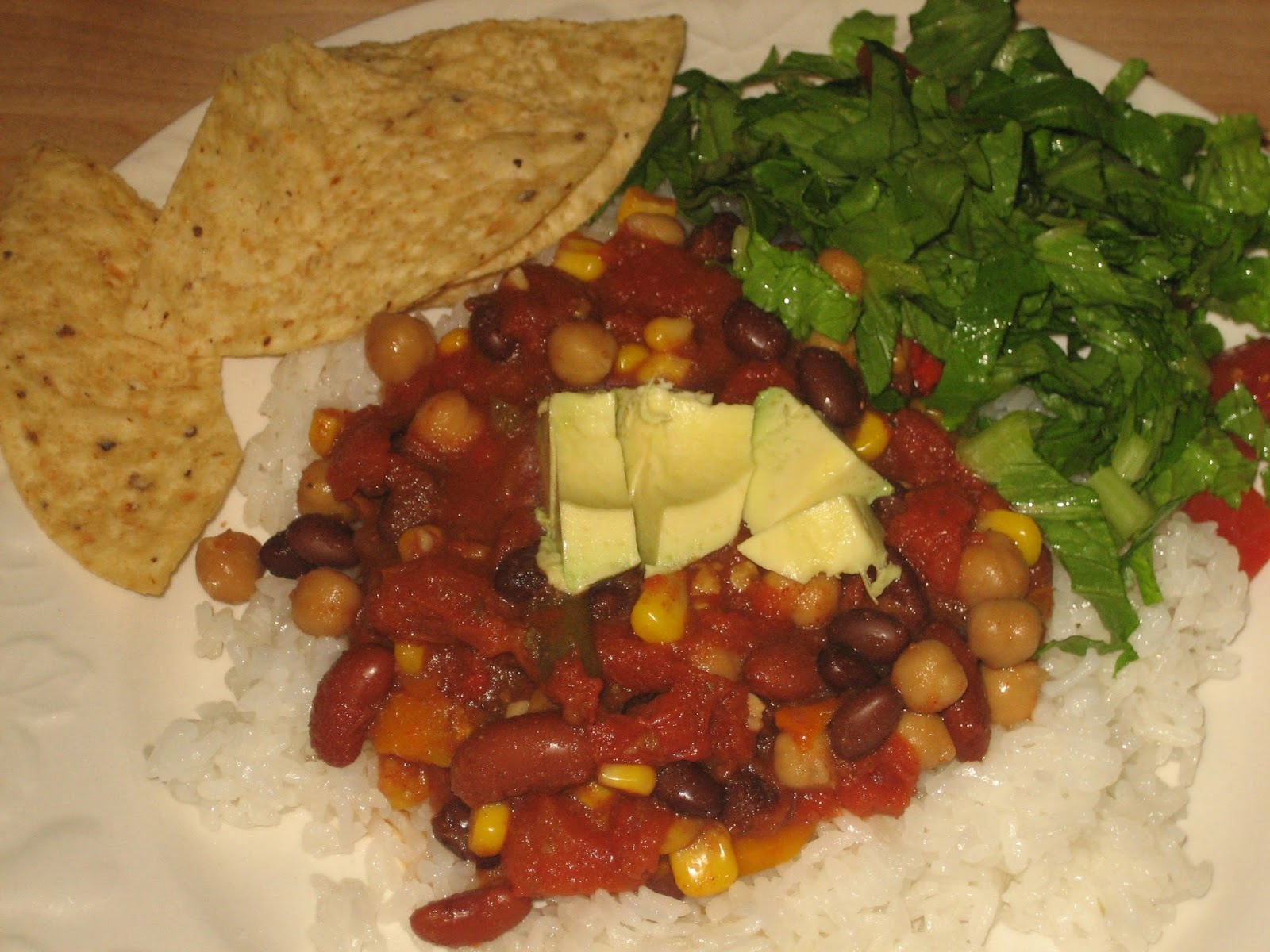 stuffedveggies Chili & Rice