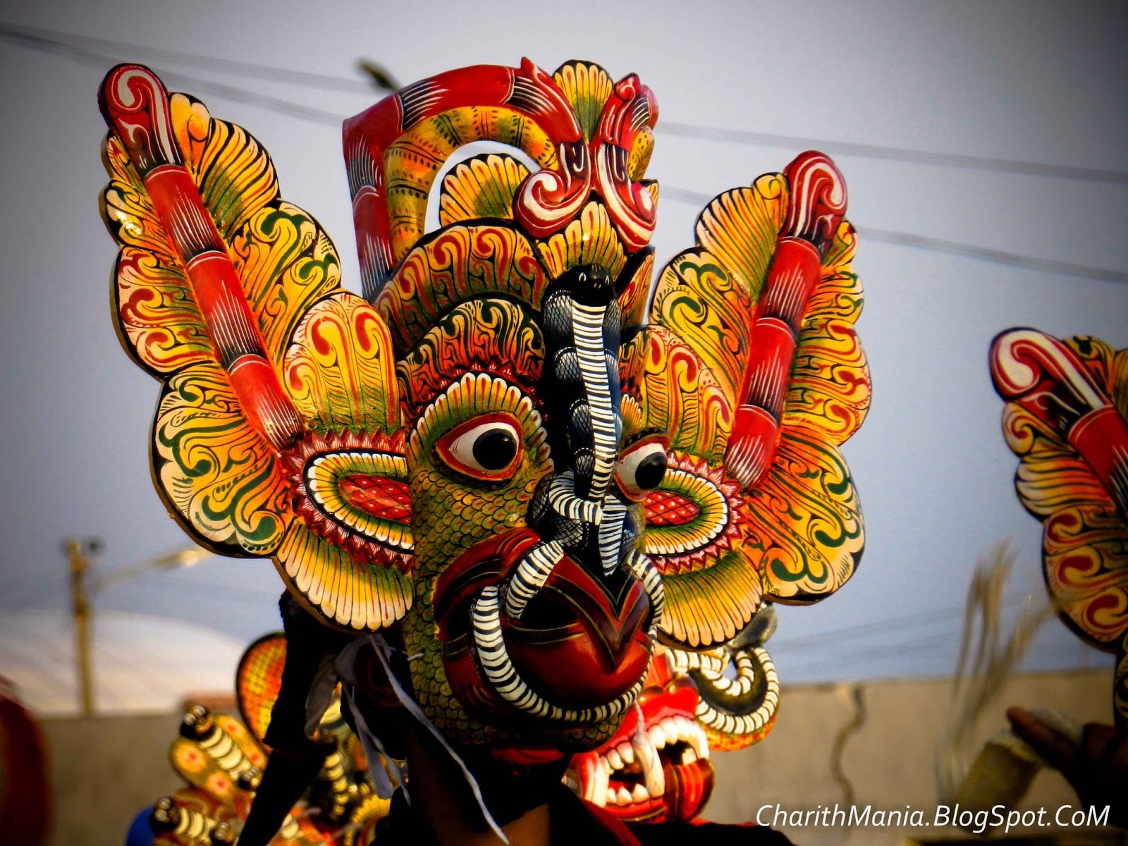 CharithMania: “Cultural Masks of Sri Lanka (Vesmuhunu) - Devil Wooden