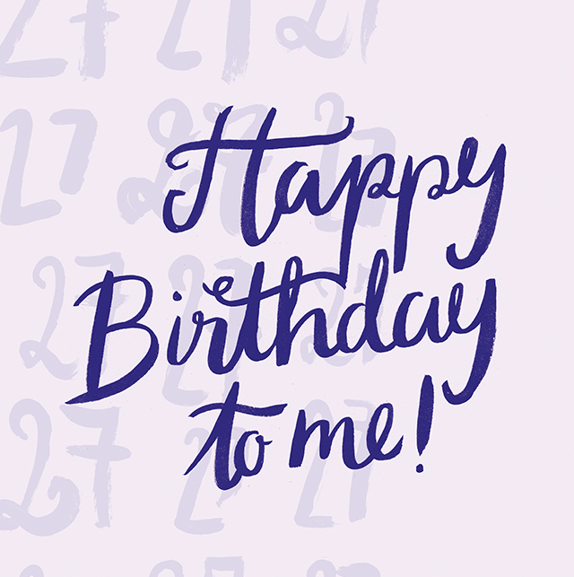 It's Not Serious!: Happy Birthday to me!