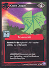 My Little Pony Green Dragon The Crystal Games CCG Card