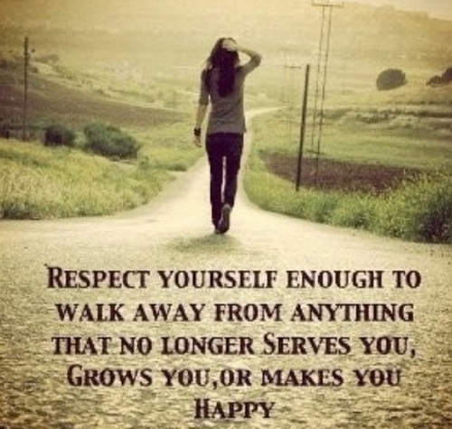 RESPECT YOURSELF ENOUGH