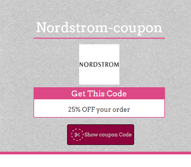Nordstrom 35% Coupon Code May 2017