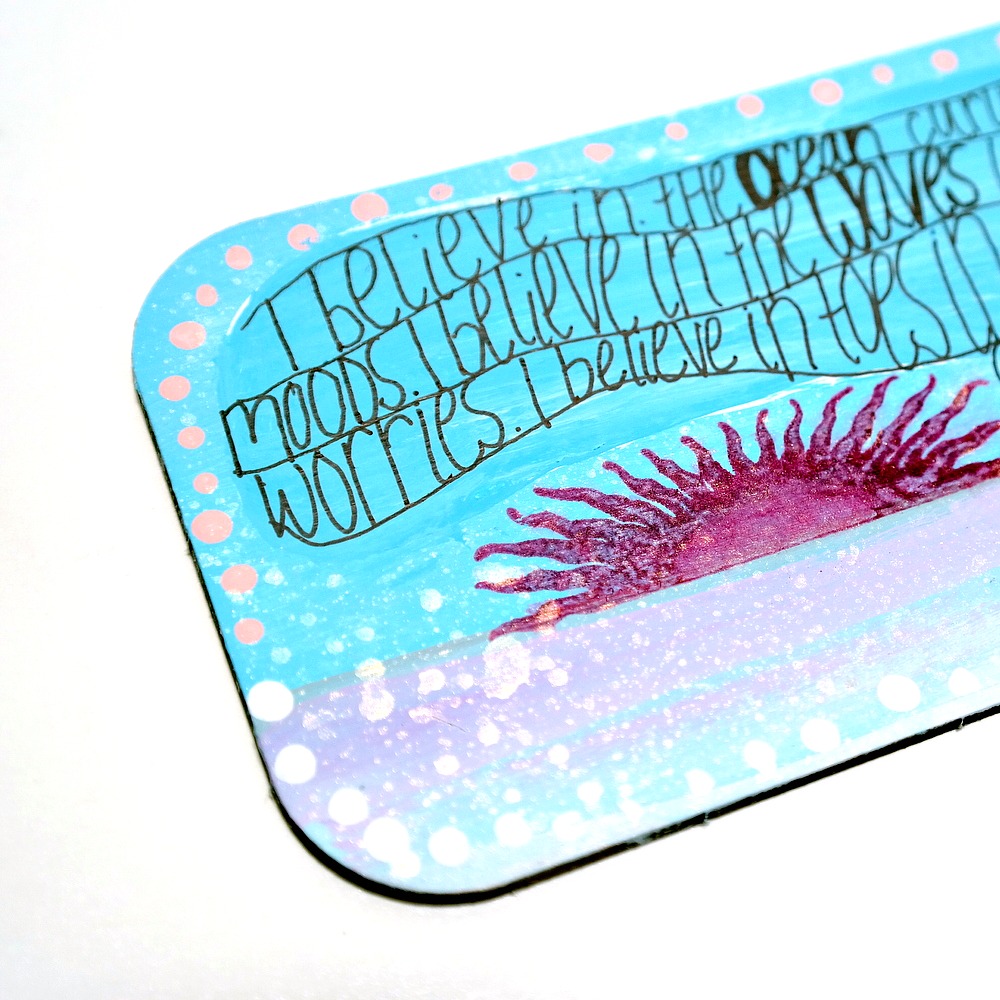 Ocean Mixed Media Board Tando Creative