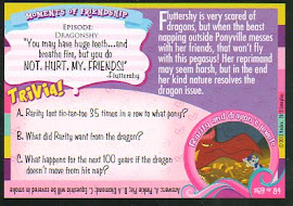 My Little Pony Into the Dragon's Lair Series 1 Trading Card