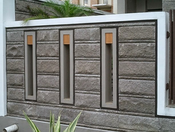 Batu Alam Untuk Desain Dinding Rumah Minimalis Desain Rumah