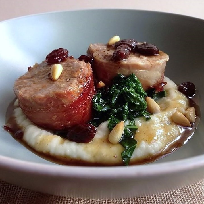 The Game Bird Food Chronicles Recipe Pork Tenderloin, Wilted Kale