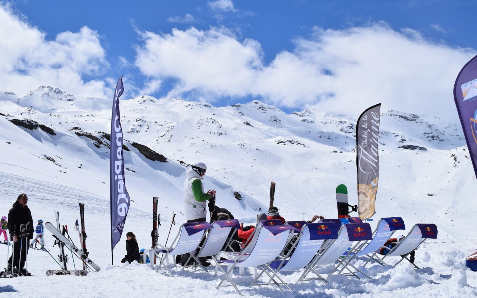 Spring Break Skiing in the French Alps Val Thorens