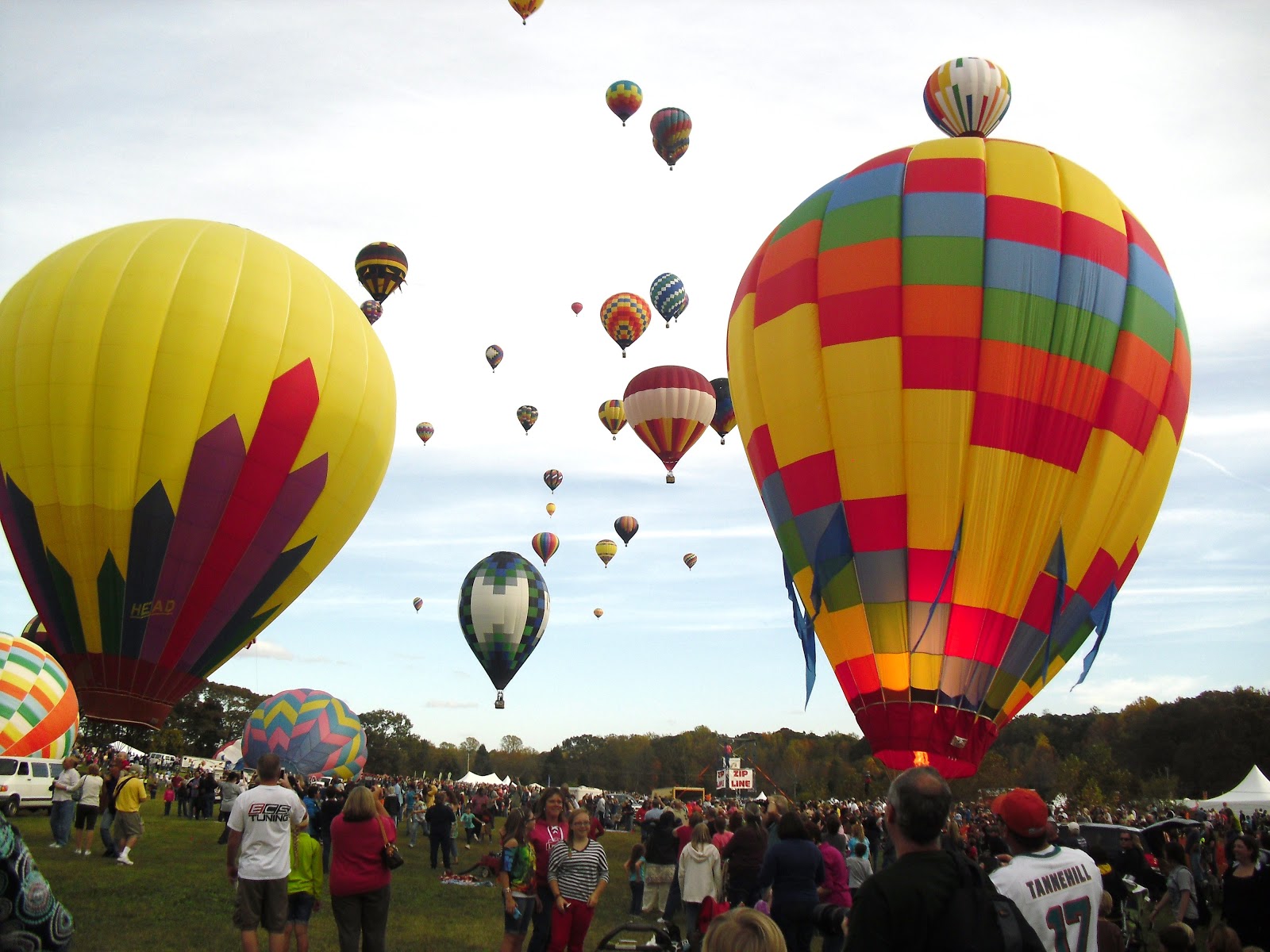 Travel NC With Kids 2012 Carolina BalloonFest See Hot Air Balloons