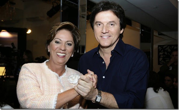 Resultado de imagem para ROBINSON FARIA E ROSALBA JUNTOS