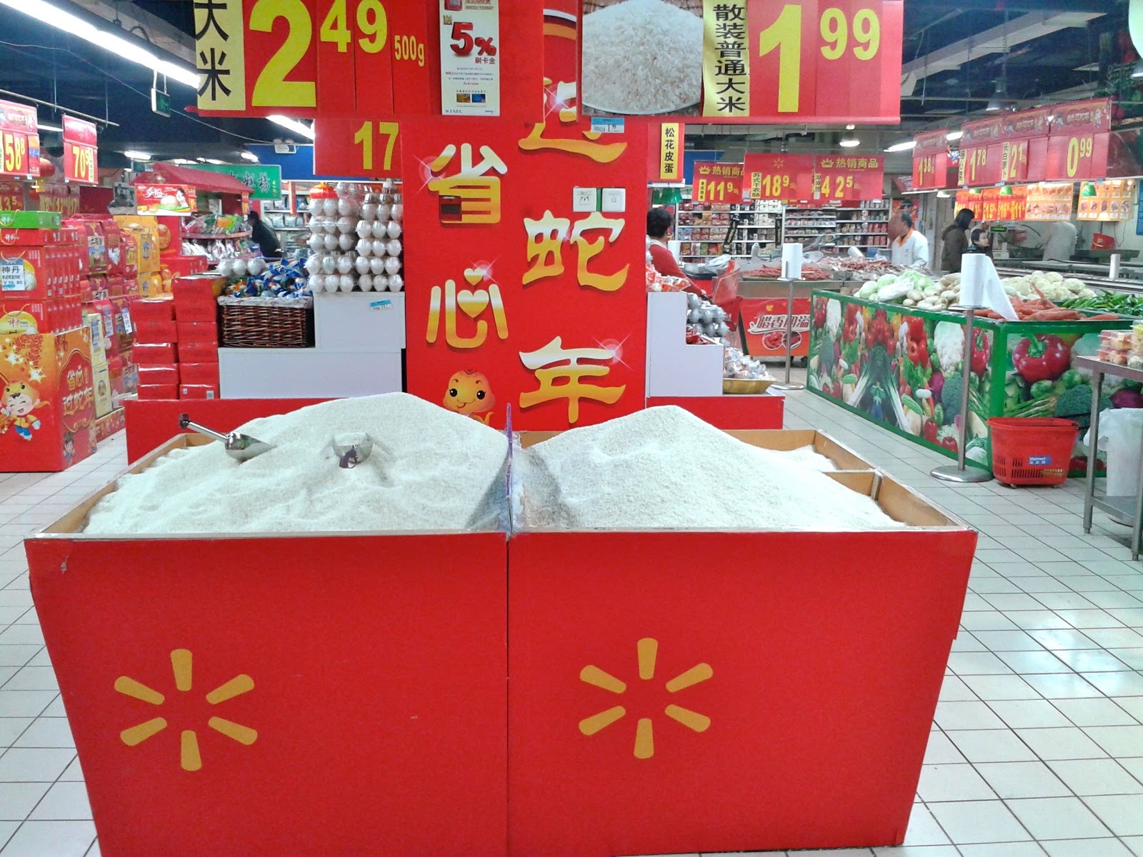 Escala Pekín: Ir un supermercado en China