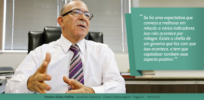 Ministro Eliseu Padilha - Jornal do Comércio - Frases e Personagens