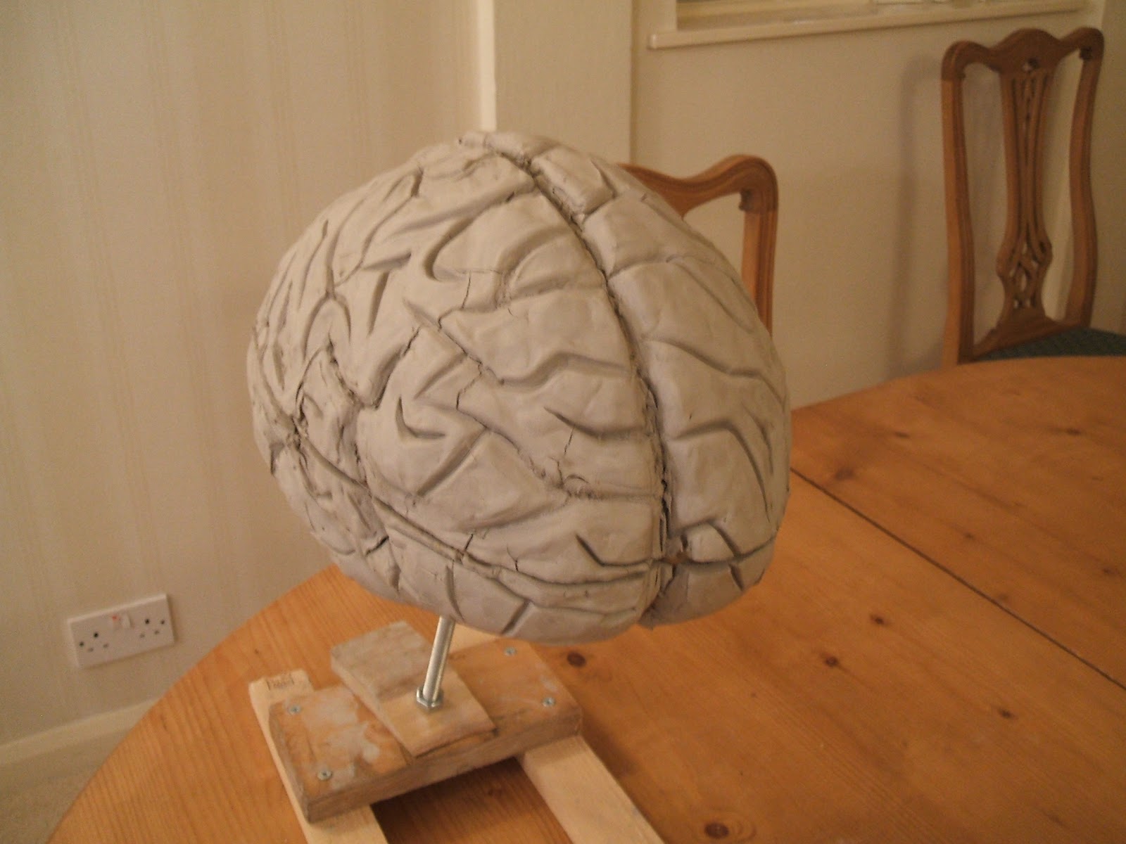 qthurtle "The Brain" Step 1 Create the brain sculpture