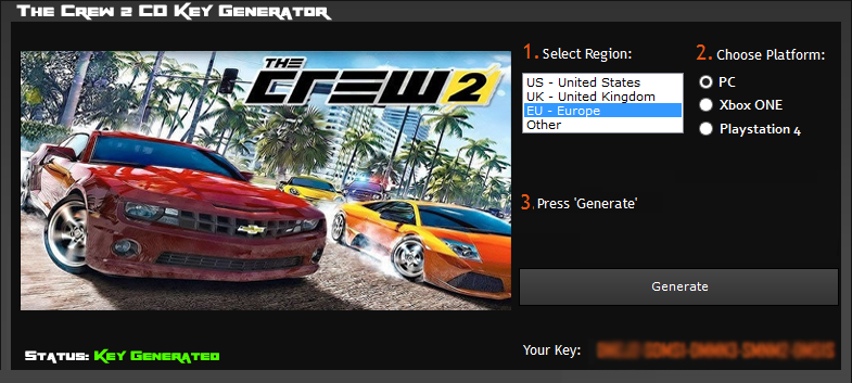 The Crew Free Serial Key The Crew Free Serial Key