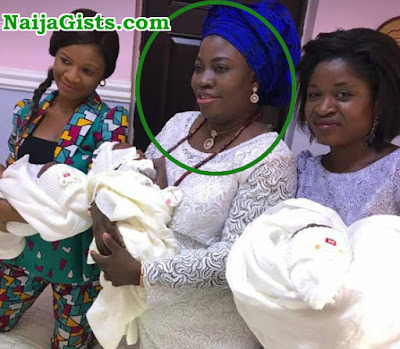 nigerian woman gives birth triplets ivf