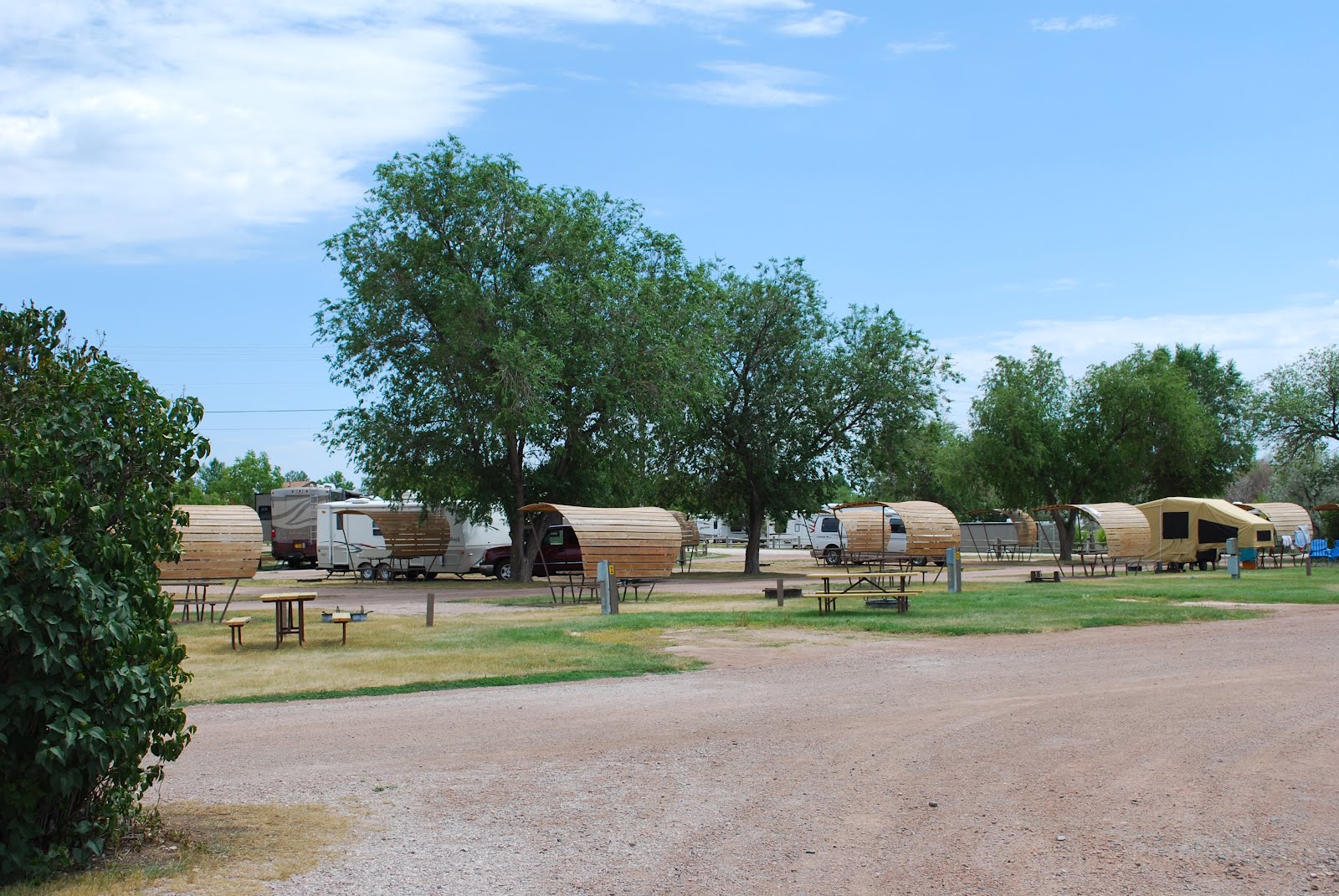 BLUE SKY AHEAD Rapid City KOA, South Dakota