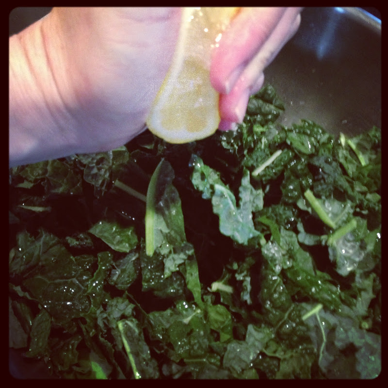 Nutrition Transitions Raw Kale Salad Whole Foods Inspired