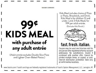 Fazolis Printable Coupons July 2017 - Retail Store Coupons