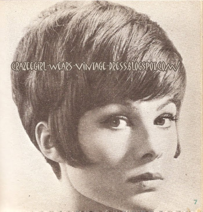60s Haircut - 1963 1960 hairstyle mod hairdo