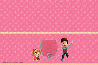 Sky de Paw Patrol y sus Amigos. Etiquetas para Candy Bar para Imprimir Gratis. Sky de Paw Patrol y sus Amigos. Etiquetas para Candy Bar para Imprimir Gratis.