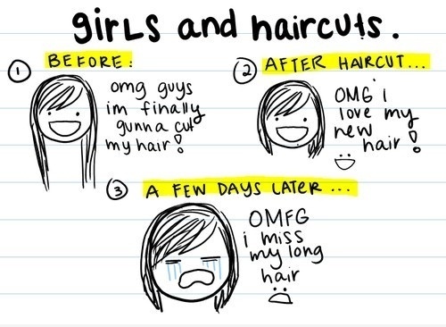 Girls And Haircuts