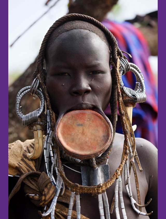Blue Dot Travel: The incredible people of the Mursi Tribe
