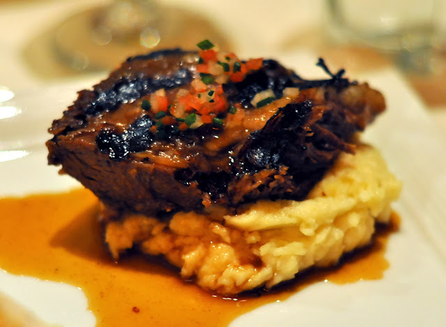 Braised Beef Short Rib with Natural Braising Sauce - Roy's Restaurant - Las Vegas, NV | Taste As You Go
