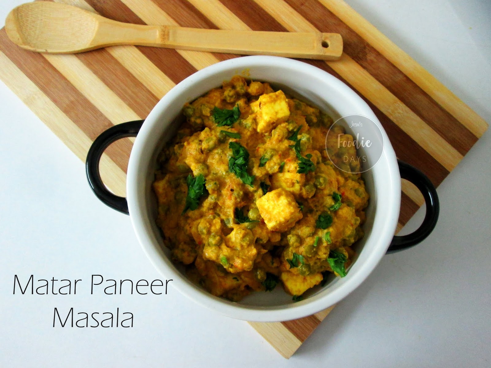 Matar Paneer Masala Paneer Green peas Masala