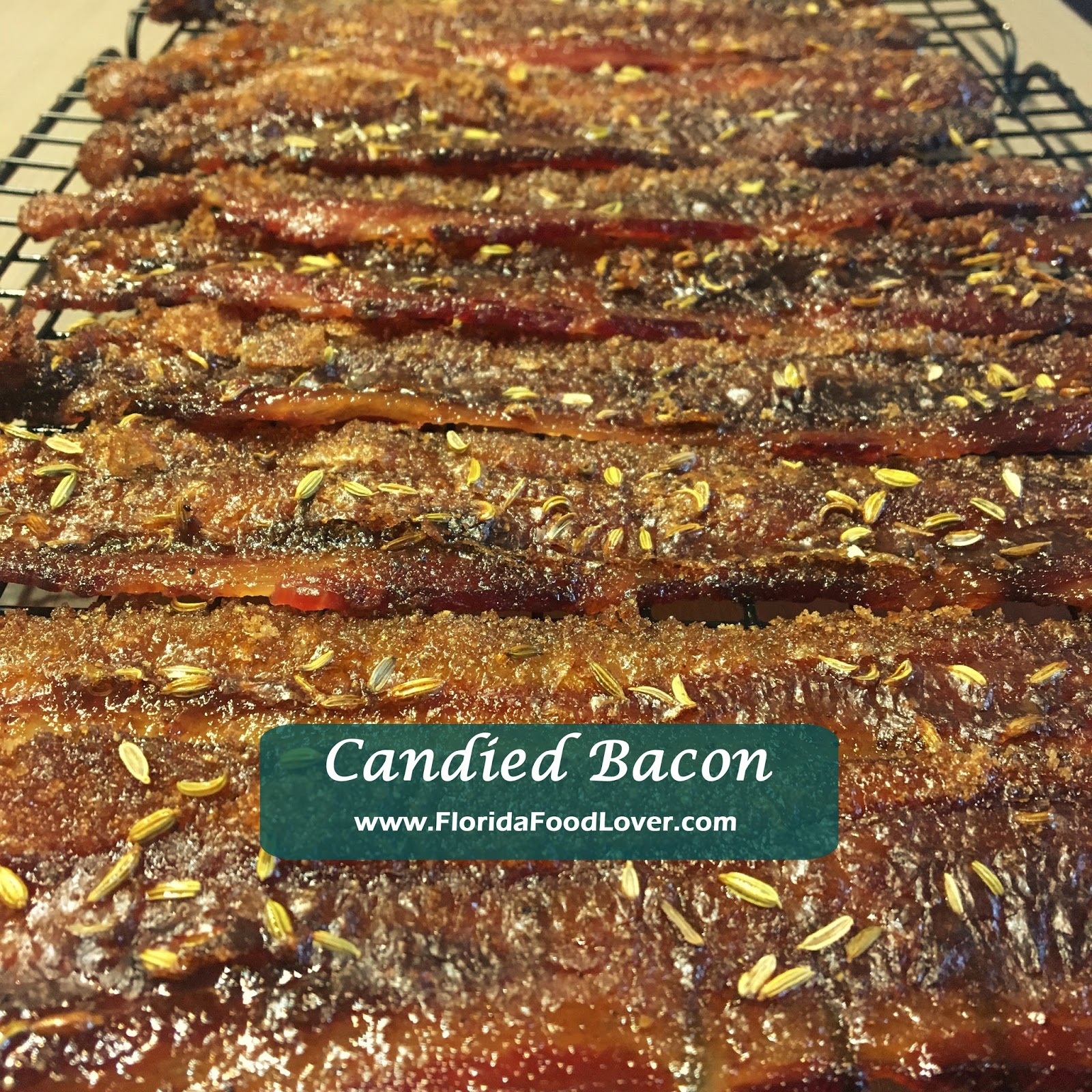 Florida Food Lover Candied Bacon