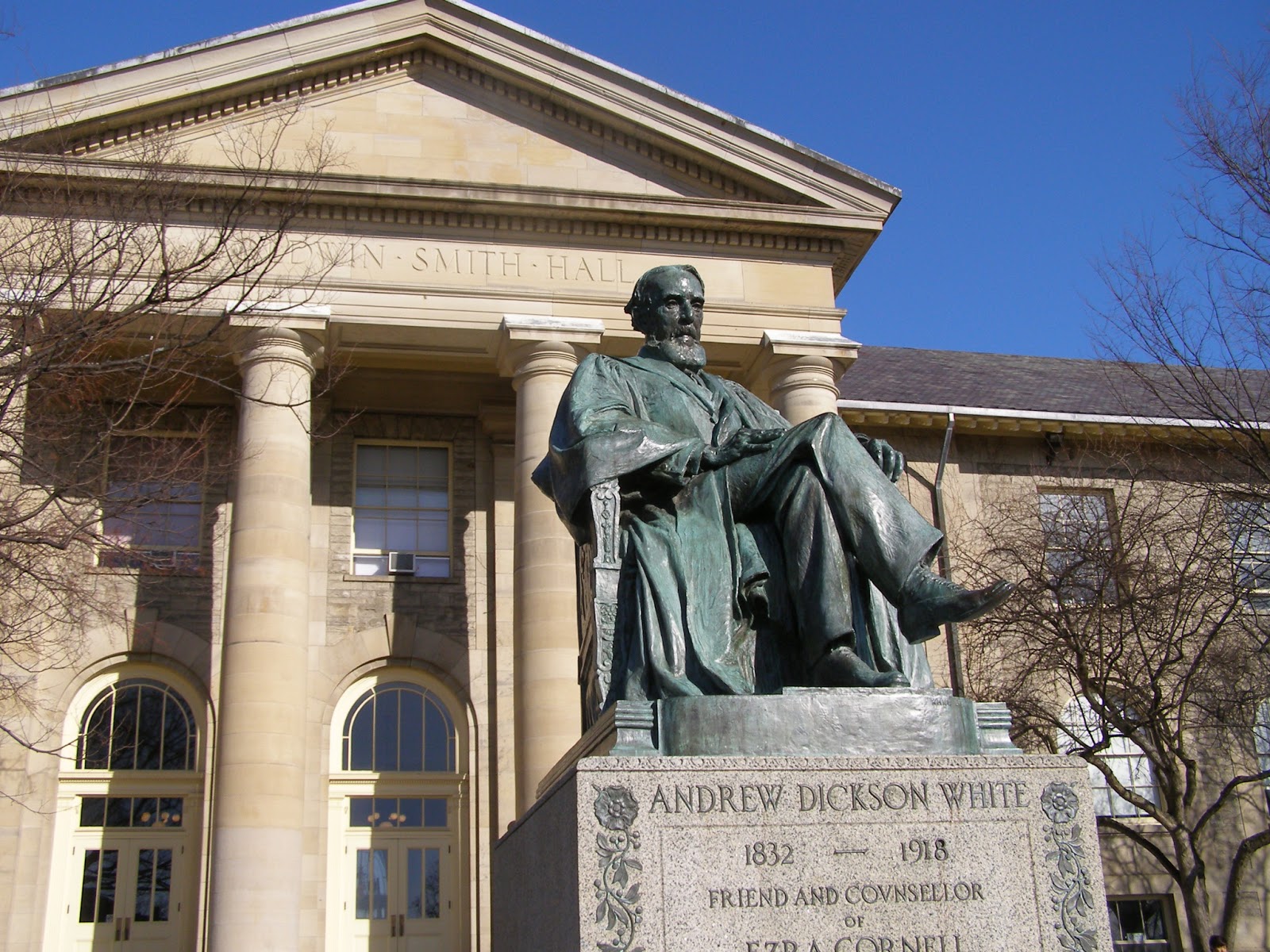 Public Art and Memory Public Sculpture Andrew Dickson White at Home