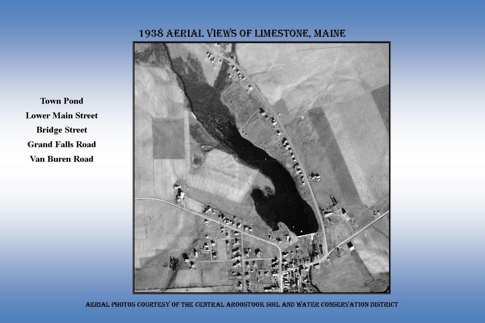 Limestone, Maine My Home Town 1938 Aerial Views of Limestone