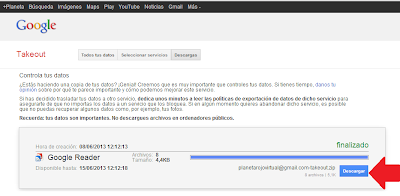 Google TakeOut Como exportar las suscripciones Google-takeout