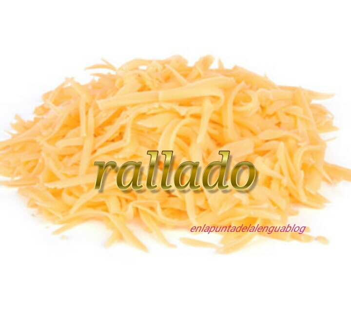 Rallado / rayado