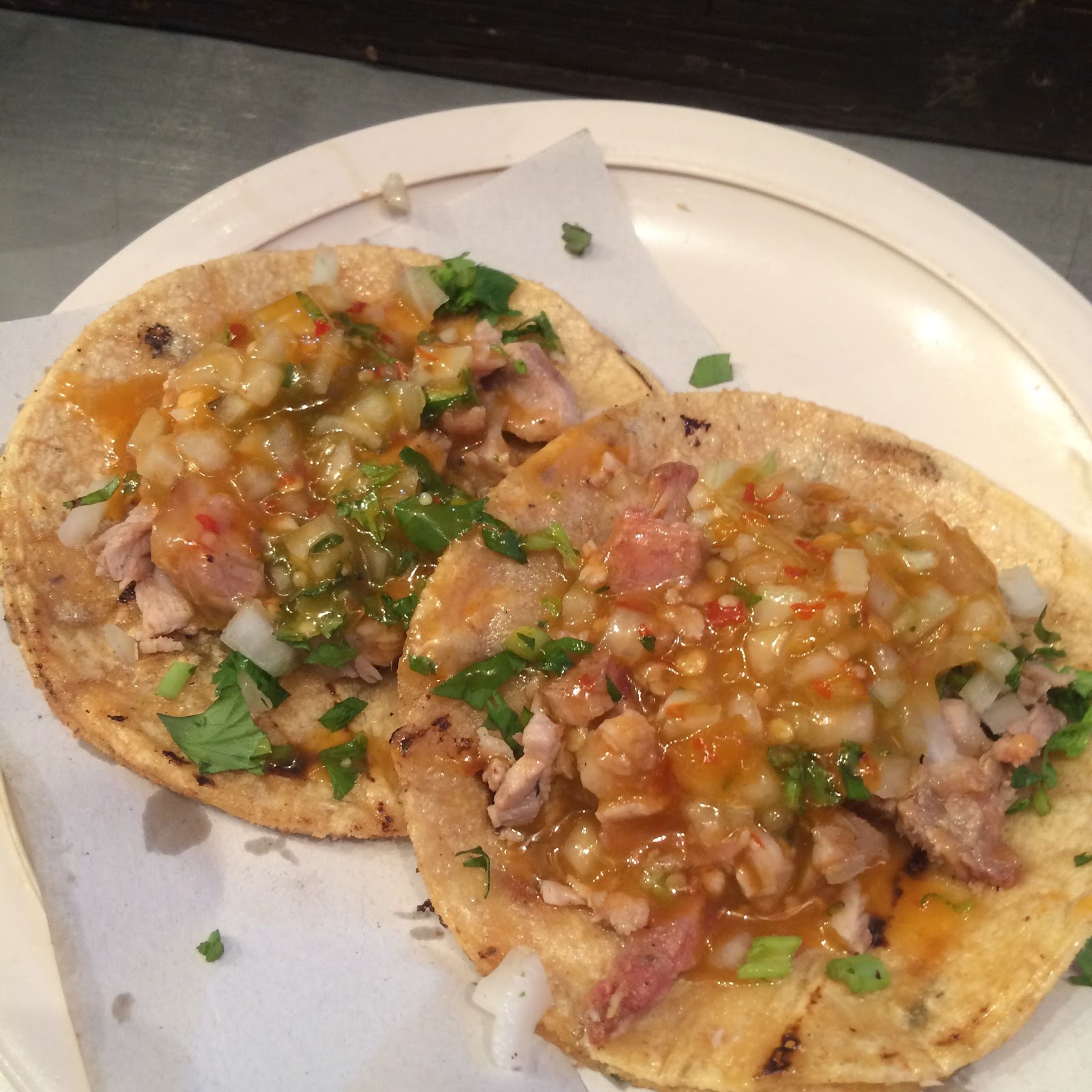 Laconada Tacos El Paisa (uno de eles) birria e suadero