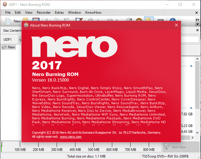 Nero Burning ROM 2017 Nero Burning ROM 2017