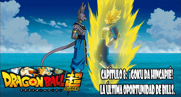 Dragon Ball Super capitulo 8 Ver capitulo 8 online gratis, Vegeta pierde el control al ver que Bills golpeó a Bulma y lo ataca con su máximo poder.