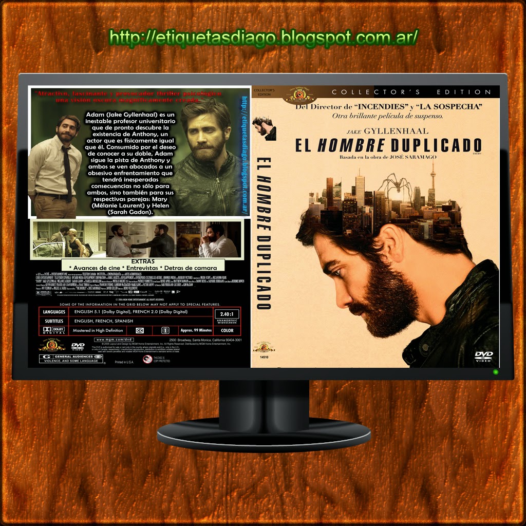 El Hombre Duplicado DVD COVER 