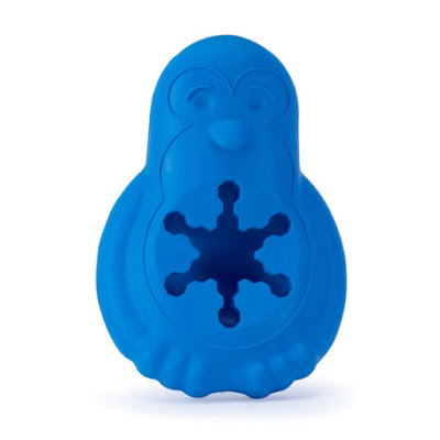 Blue Chilly Penguin Freezer dog toy by PetSafe