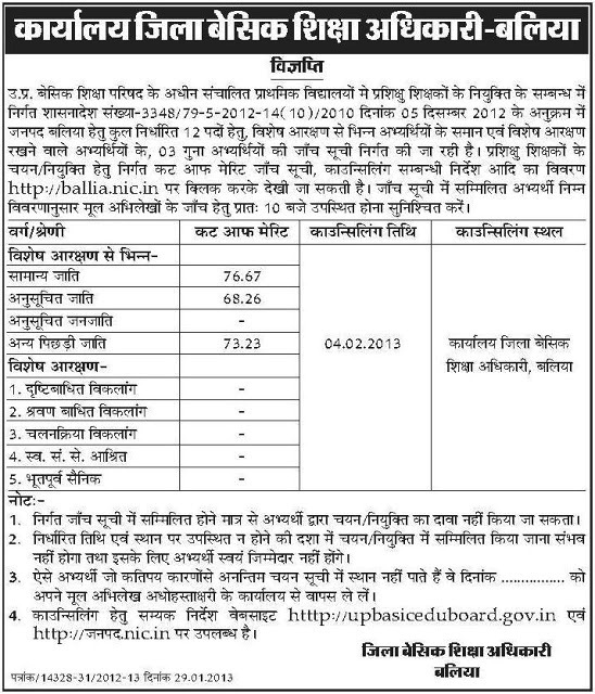 INFORMATION ON UPTET, 72825 TEACHERS VACANCY, SHIKSHA MITRA NEWS, UPTET