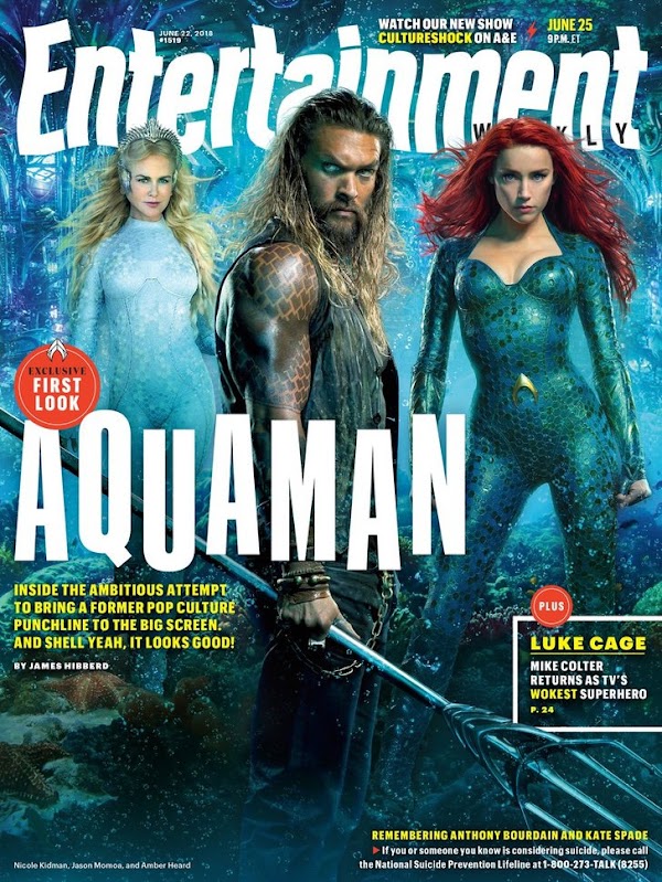 Asi luce Nicole Kidman en la película ”Aquaman”